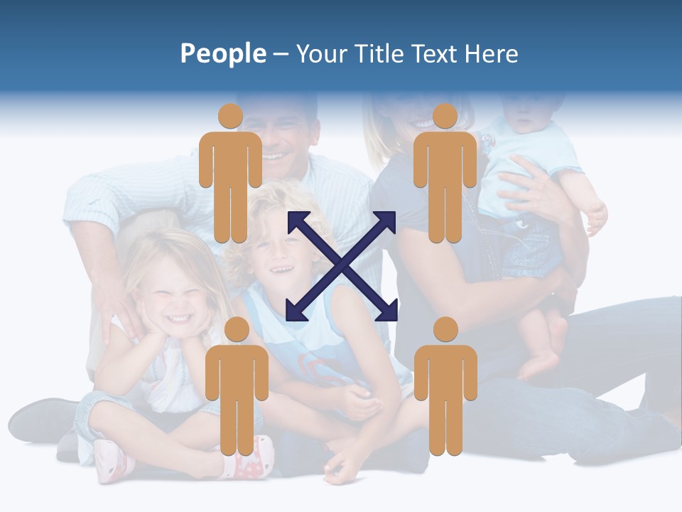 Caring Sister Handsome PowerPoint Template