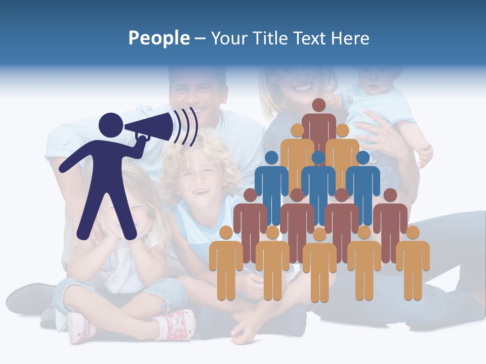 Caring Sister Handsome PowerPoint Template