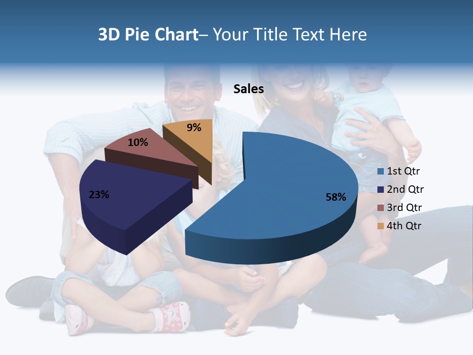 Caring Sister Handsome PowerPoint Template