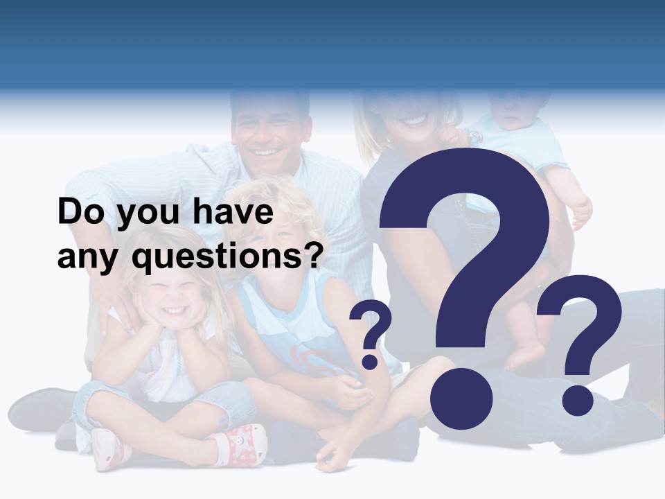 Caring Sister Handsome PowerPoint Template