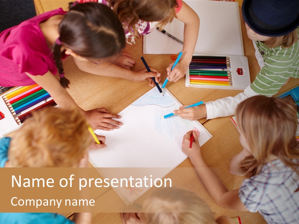 Jugendliche Unterrichtssituation Bildung PowerPoint Template