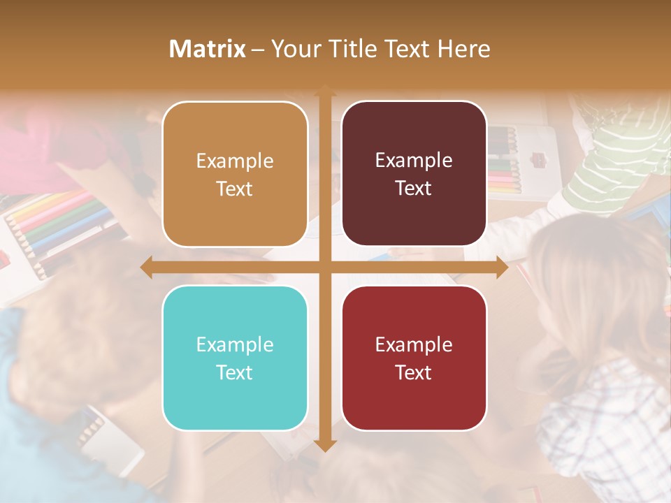Jugendliche Unterrichtssituation Bildung PowerPoint Template