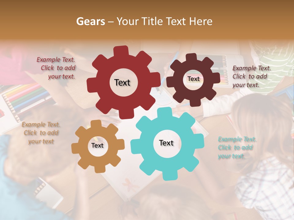 Jugendliche Unterrichtssituation Bildung PowerPoint Template