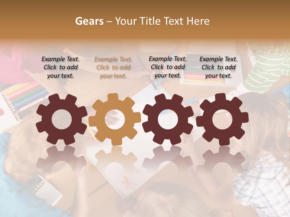 Jugendliche Unterrichtssituation Bildung PowerPoint Template