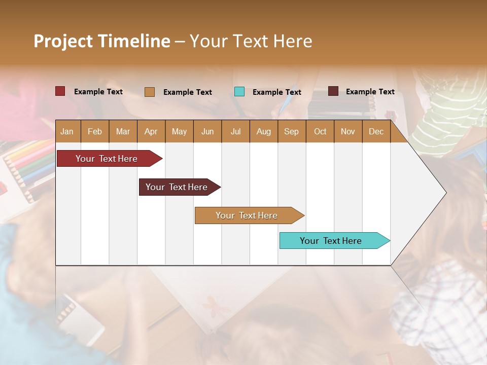 Jugendliche Unterrichtssituation Bildung PowerPoint Template