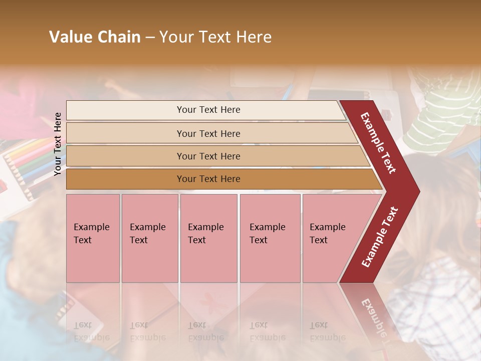 Jugendliche Unterrichtssituation Bildung PowerPoint Template