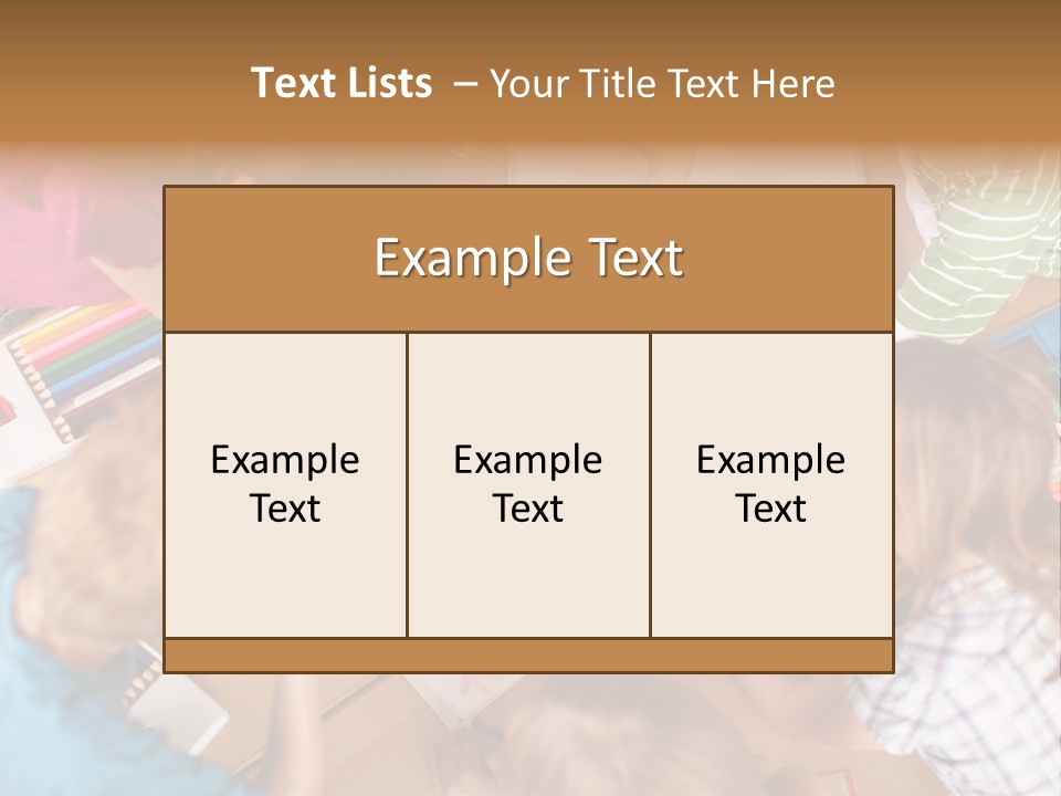 Jugendliche Unterrichtssituation Bildung PowerPoint Template