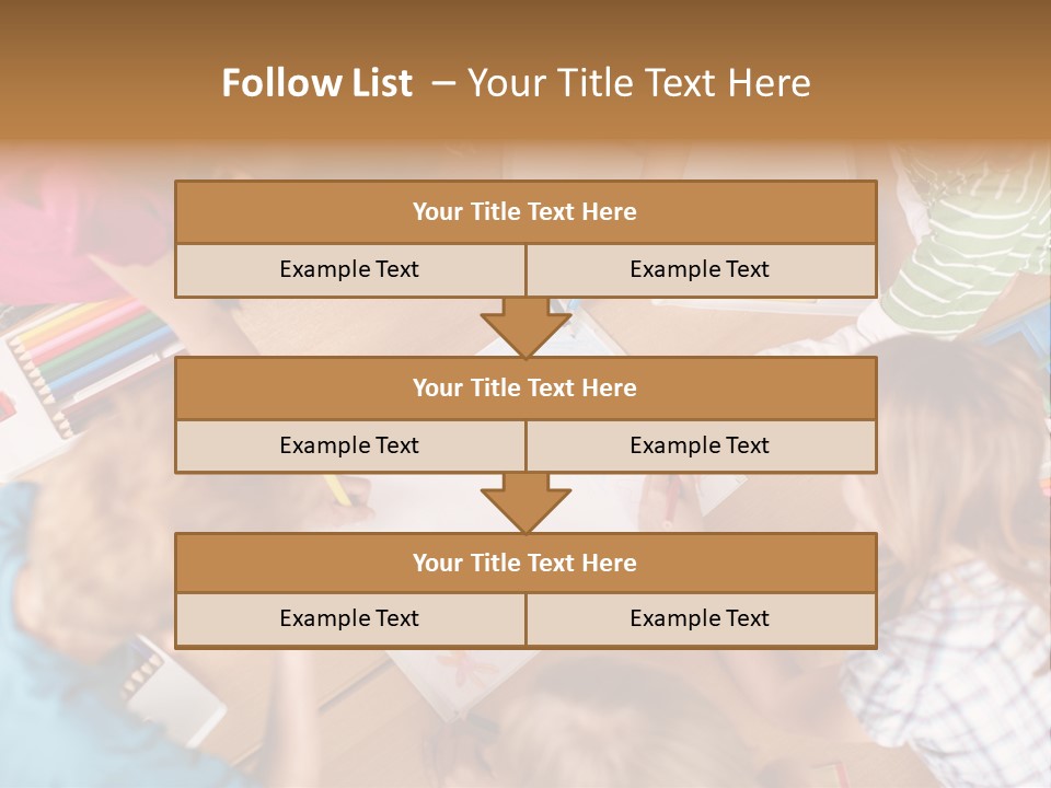 Jugendliche Unterrichtssituation Bildung PowerPoint Template