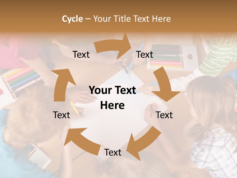 Jugendliche Unterrichtssituation Bildung PowerPoint Template