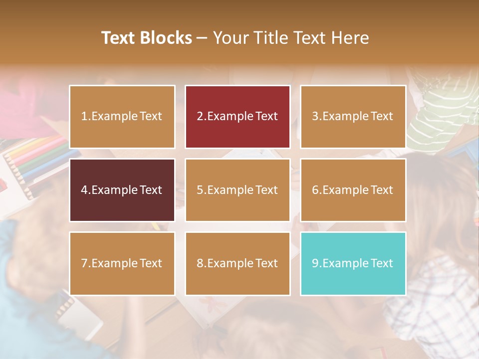 Jugendliche Unterrichtssituation Bildung PowerPoint Template