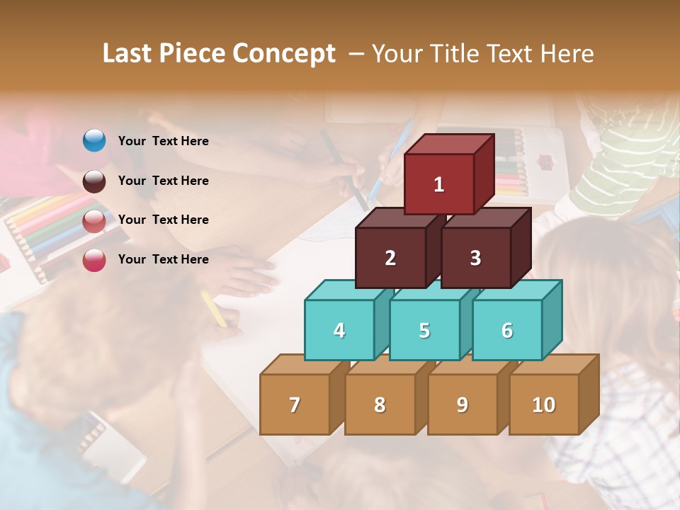 Jugendliche Unterrichtssituation Bildung PowerPoint Template