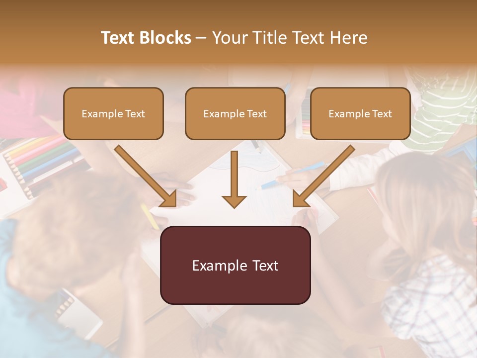 Jugendliche Unterrichtssituation Bildung PowerPoint Template