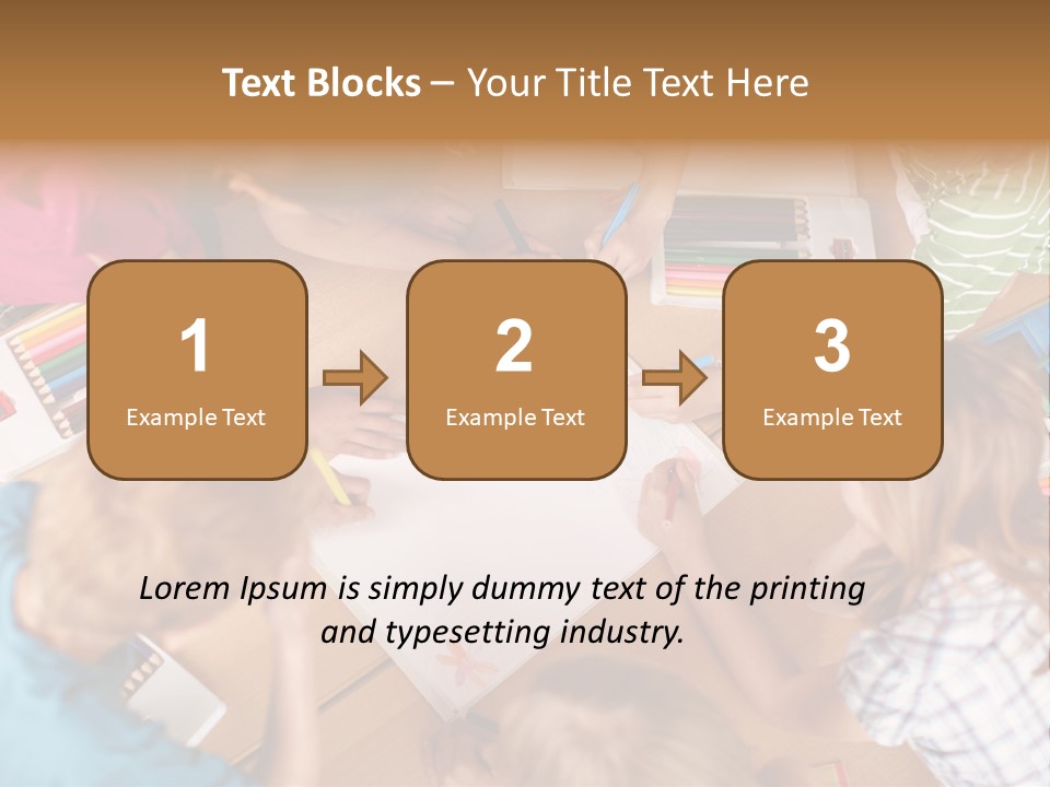 Jugendliche Unterrichtssituation Bildung PowerPoint Template