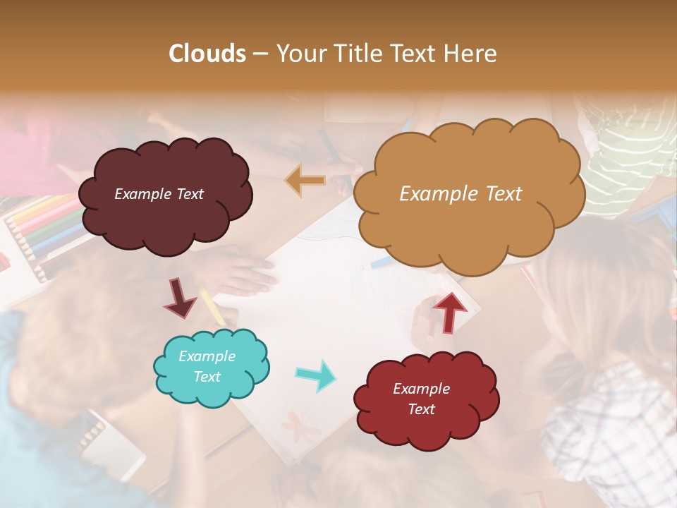 Jugendliche Unterrichtssituation Bildung PowerPoint Template