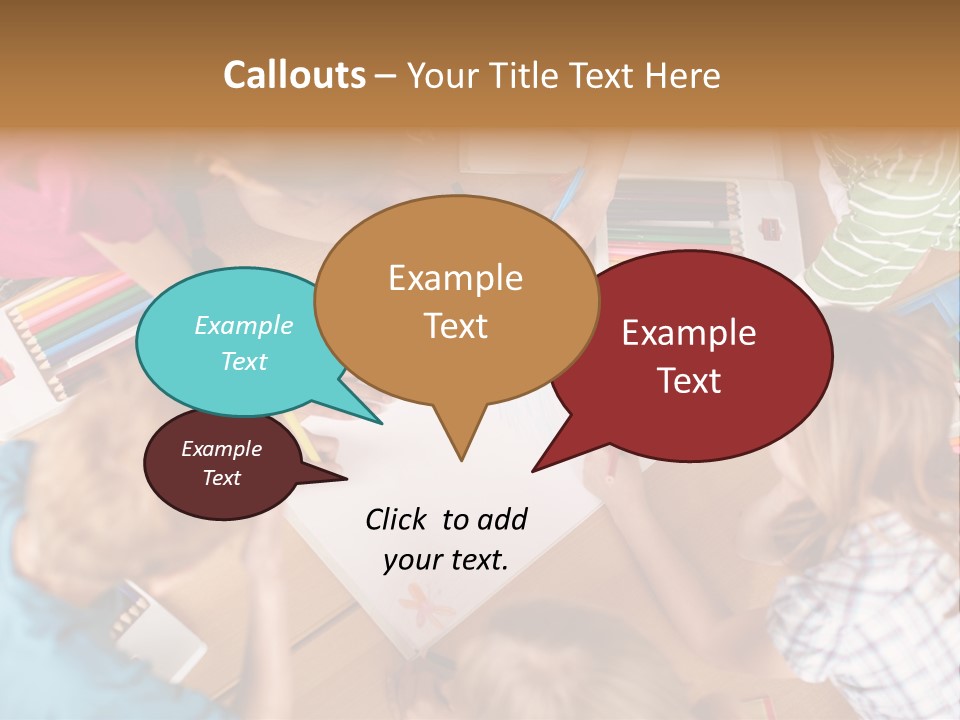 Jugendliche Unterrichtssituation Bildung PowerPoint Template