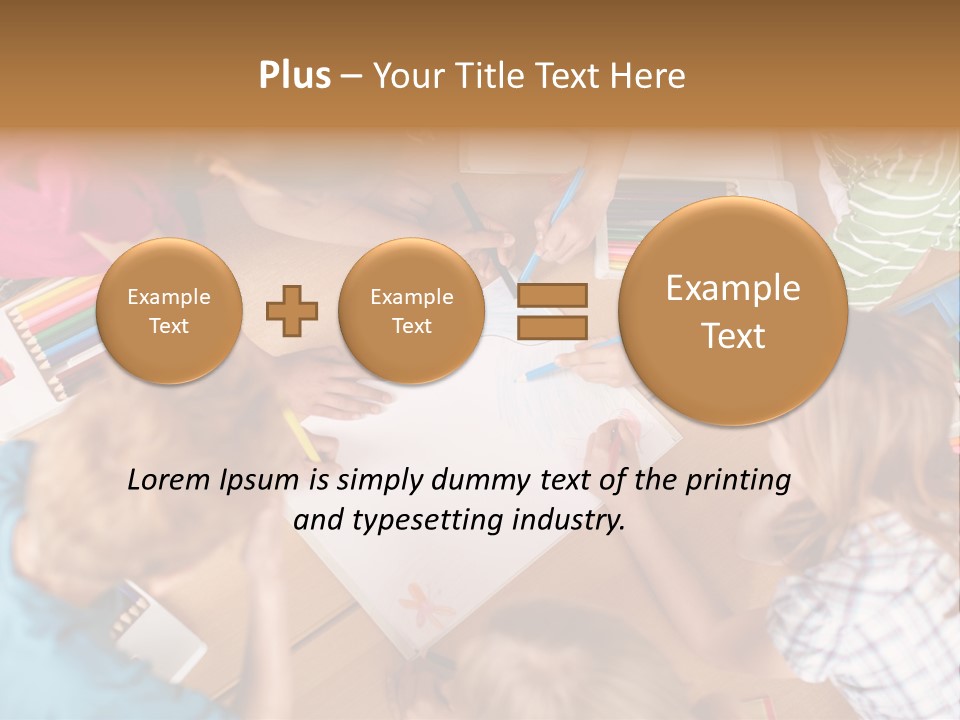 Jugendliche Unterrichtssituation Bildung PowerPoint Template