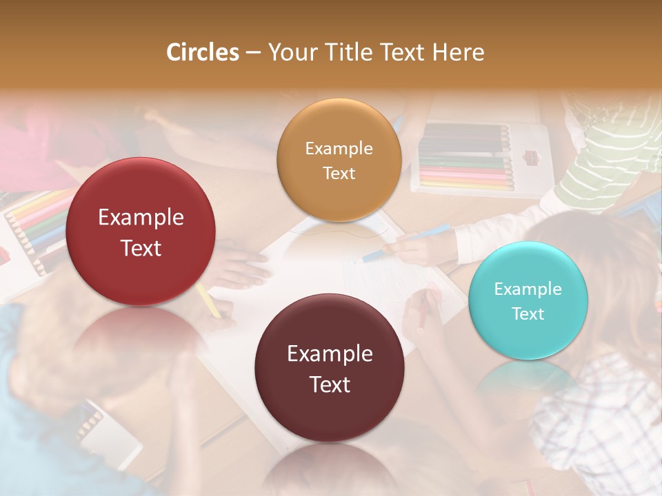 Jugendliche Unterrichtssituation Bildung PowerPoint Template