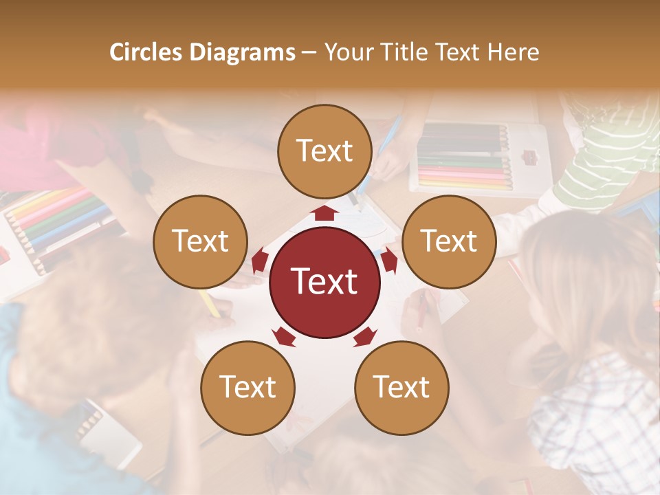 Jugendliche Unterrichtssituation Bildung PowerPoint Template