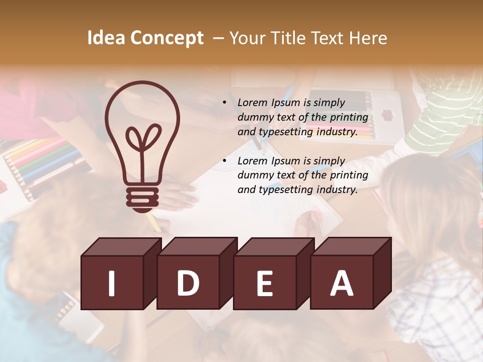 Jugendliche Unterrichtssituation Bildung PowerPoint Template