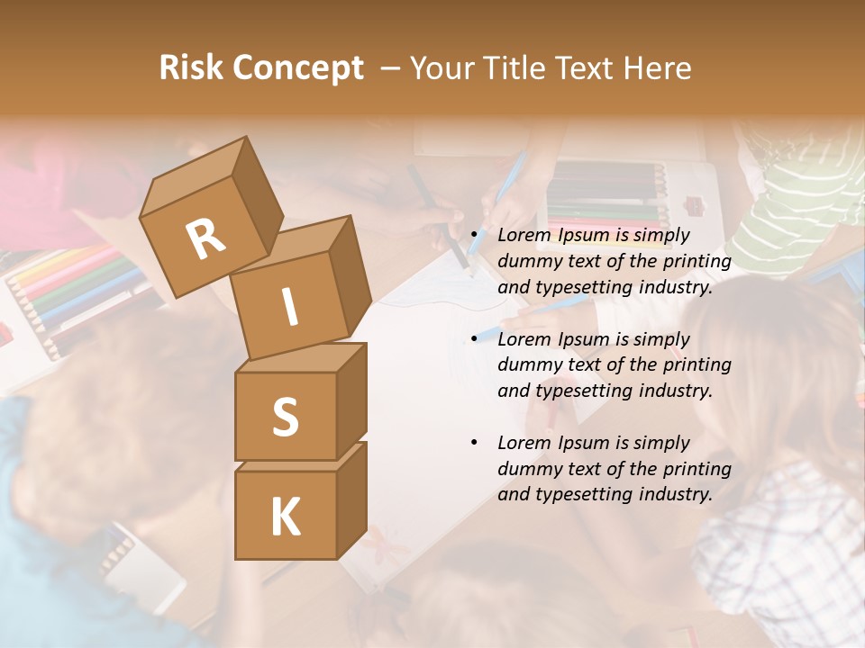 Jugendliche Unterrichtssituation Bildung PowerPoint Template