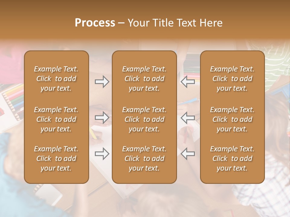 Jugendliche Unterrichtssituation Bildung PowerPoint Template