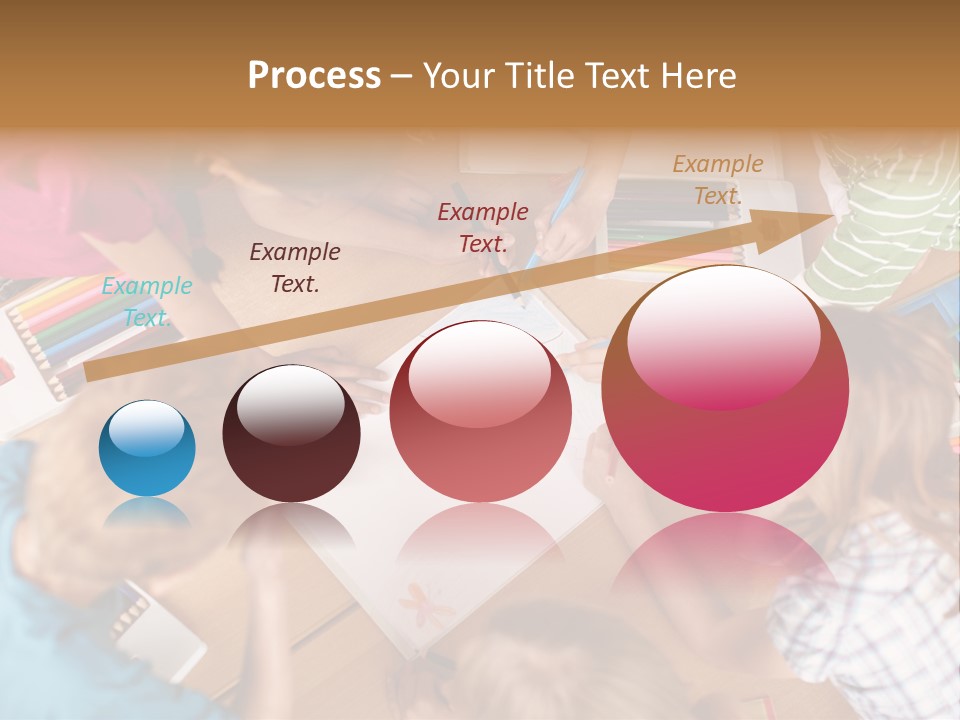 Jugendliche Unterrichtssituation Bildung PowerPoint Template