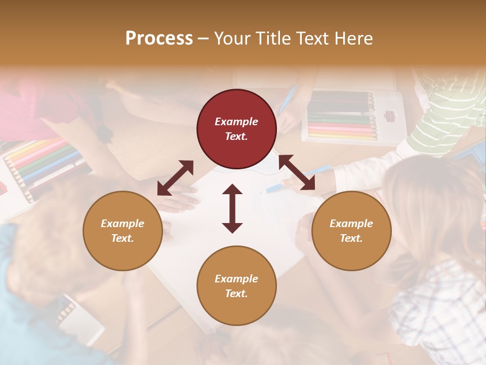 Jugendliche Unterrichtssituation Bildung PowerPoint Template