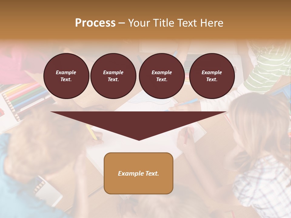Jugendliche Unterrichtssituation Bildung PowerPoint Template
