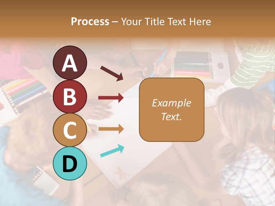 Jugendliche Unterrichtssituation Bildung PowerPoint Template