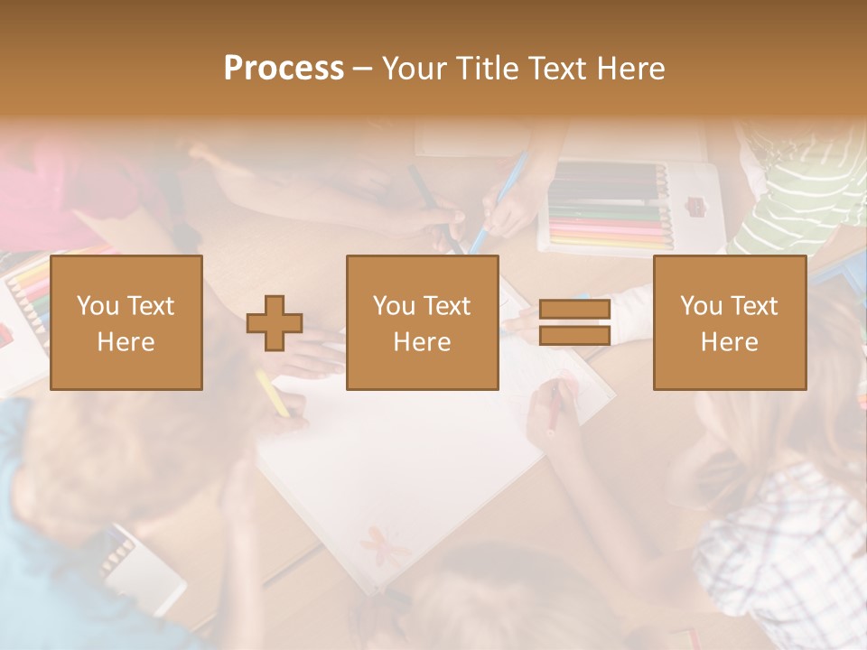Jugendliche Unterrichtssituation Bildung PowerPoint Template