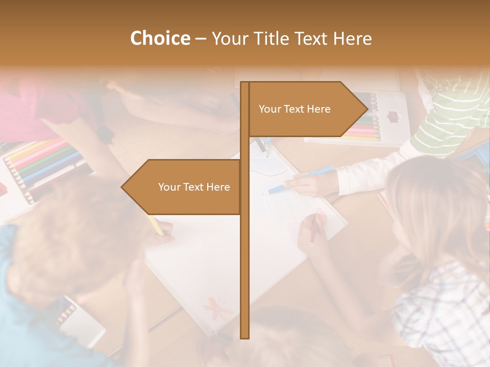 Jugendliche Unterrichtssituation Bildung PowerPoint Template