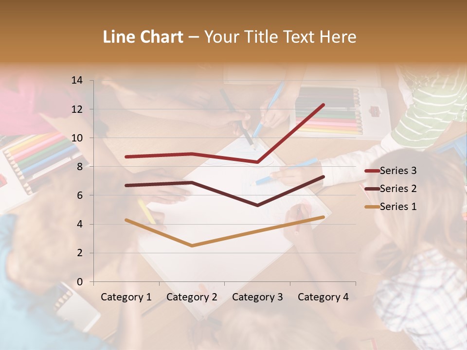 Jugendliche Unterrichtssituation Bildung PowerPoint Template