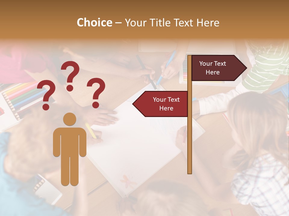 Jugendliche Unterrichtssituation Bildung PowerPoint Template