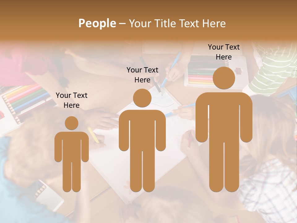 Jugendliche Unterrichtssituation Bildung PowerPoint Template