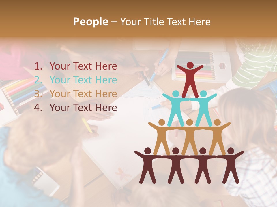 Jugendliche Unterrichtssituation Bildung PowerPoint Template