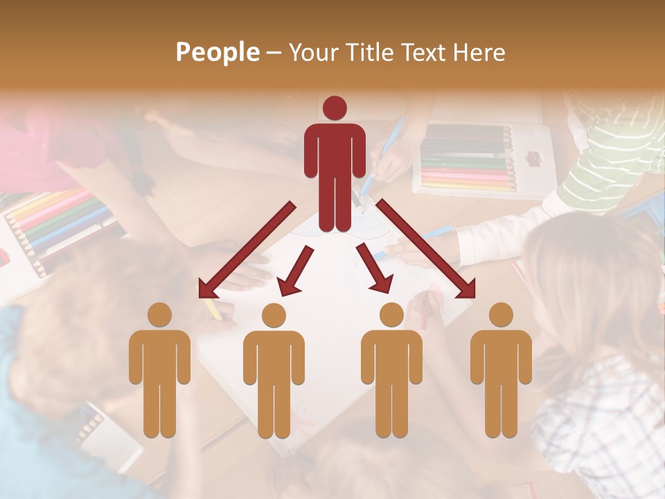 Jugendliche Unterrichtssituation Bildung PowerPoint Template