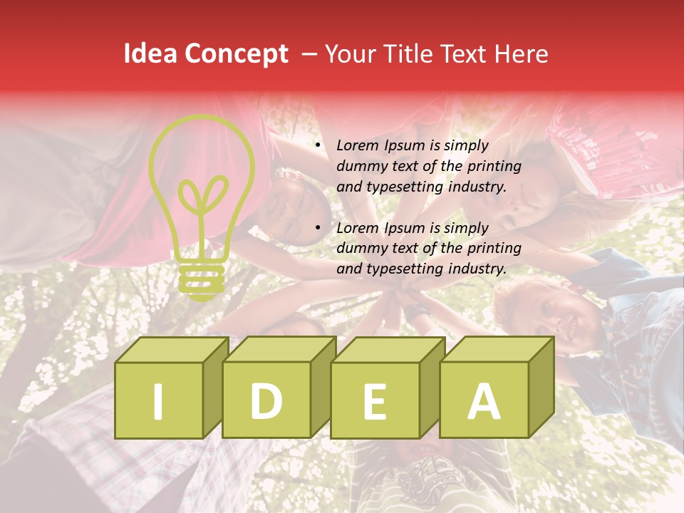 Grundsch Schulfreunde Lebensfroh PowerPoint Template