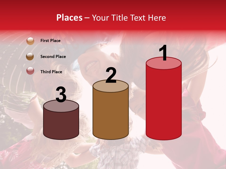 Lebensfroh Kopf Kind PowerPoint Template