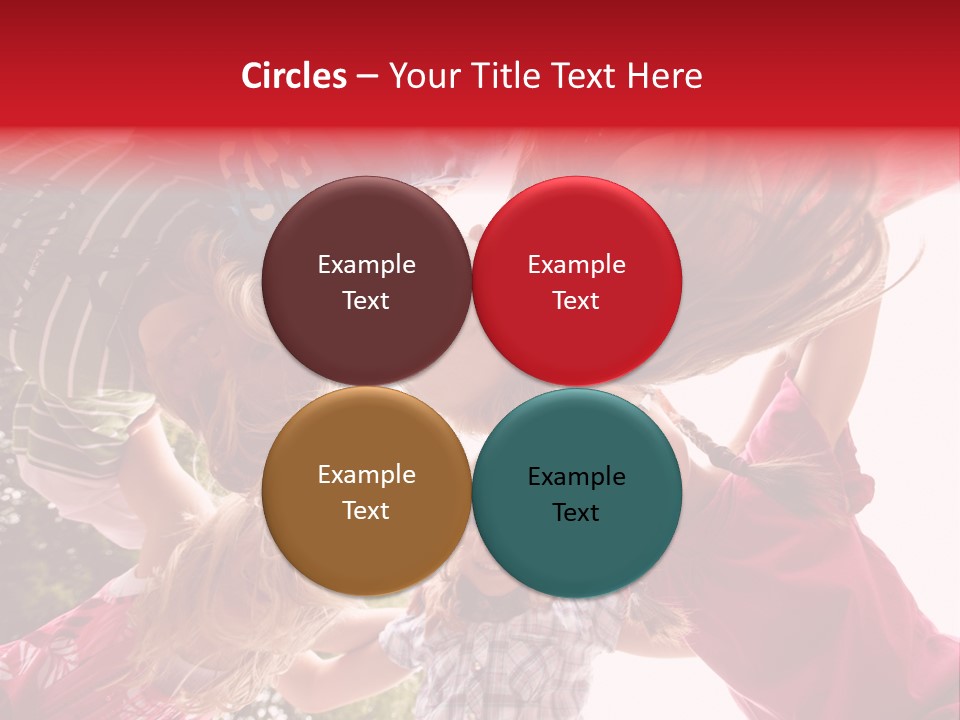 Lebensfroh Kopf Kind PowerPoint Template