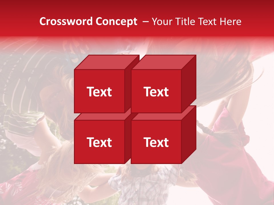 Lebensfroh Kopf Kind PowerPoint Template