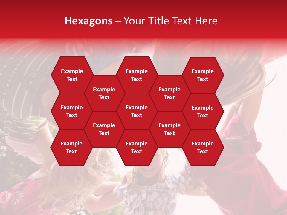 Lebensfroh Kopf Kind PowerPoint Template