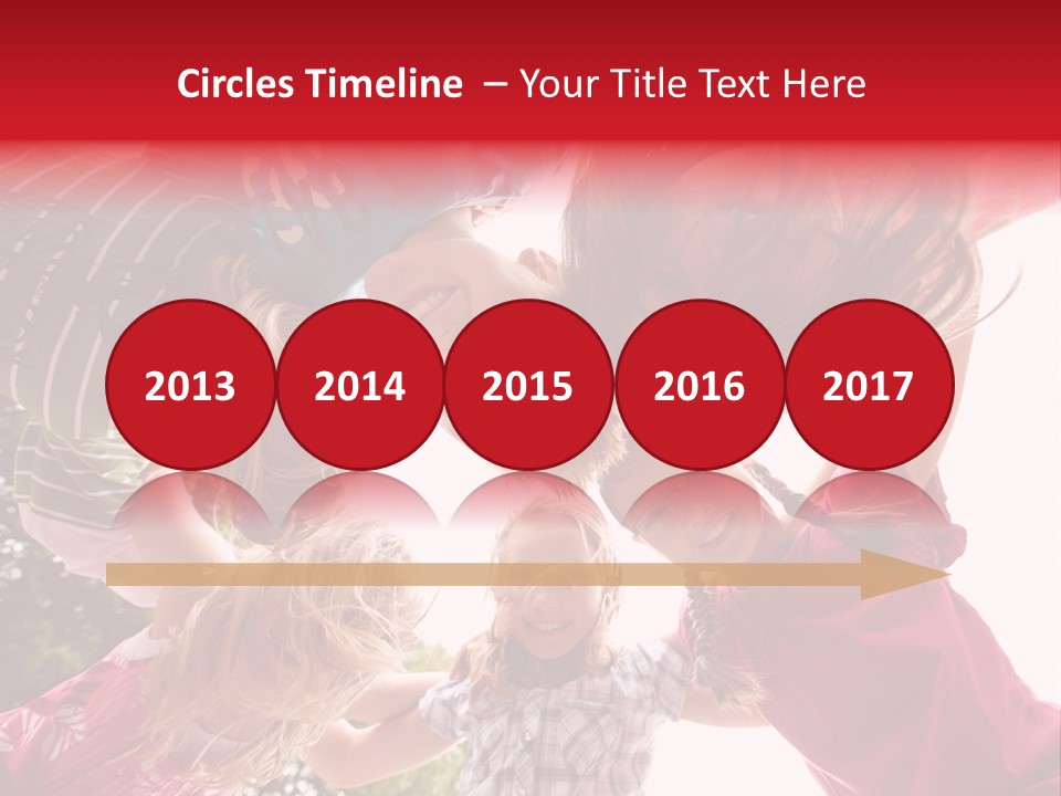 Lebensfroh Kopf Kind PowerPoint Template