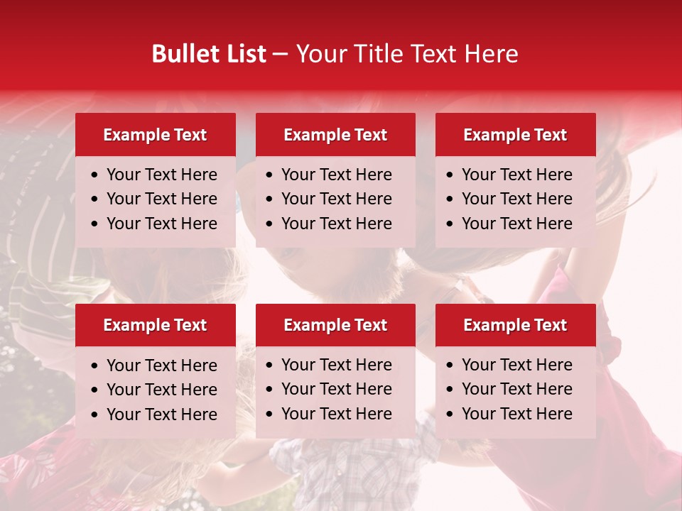 Lebensfroh Kopf Kind PowerPoint Template