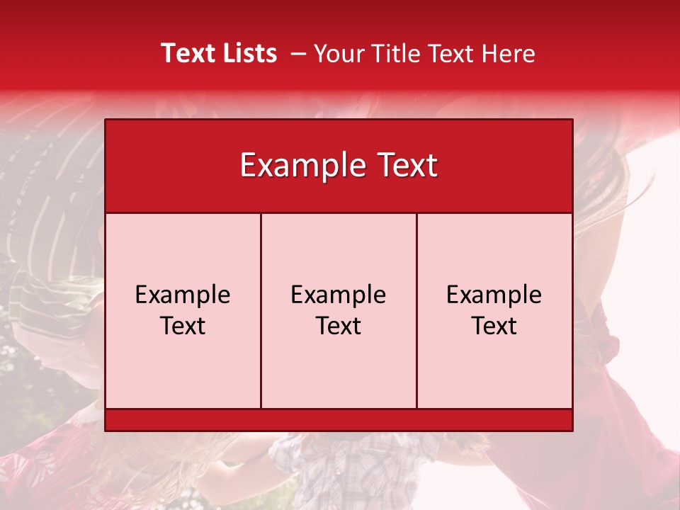 Lebensfroh Kopf Kind PowerPoint Template