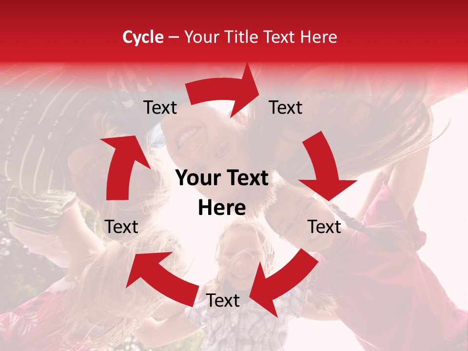 Lebensfroh Kopf Kind PowerPoint Template