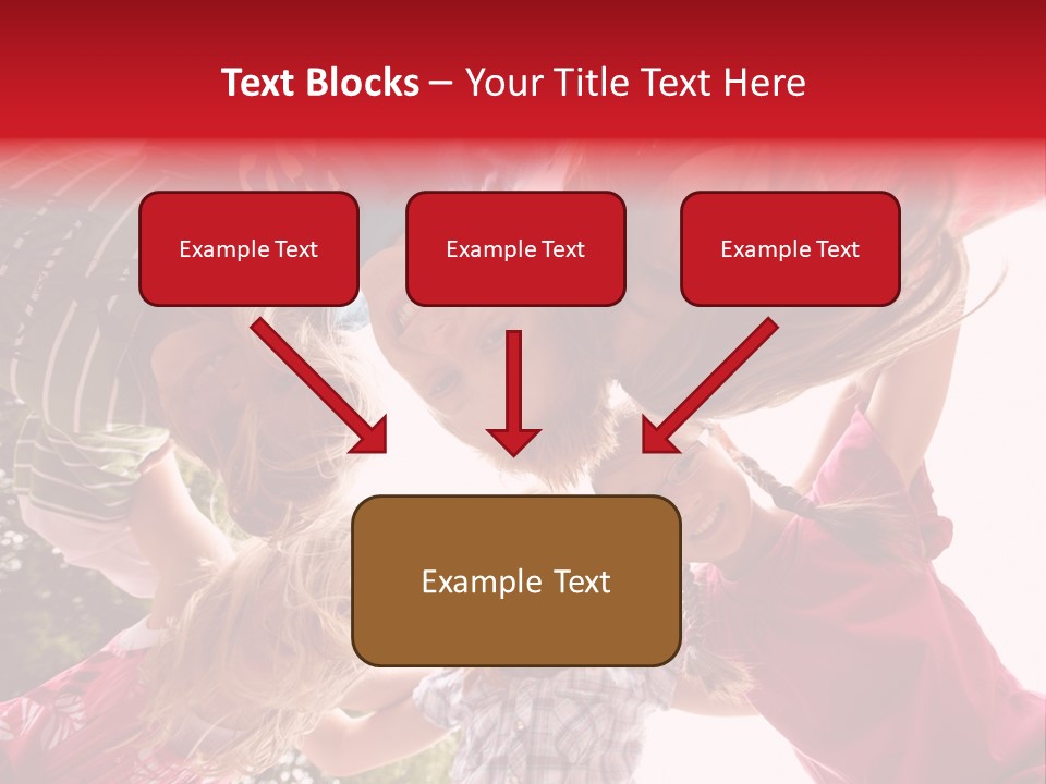 Lebensfroh Kopf Kind PowerPoint Template