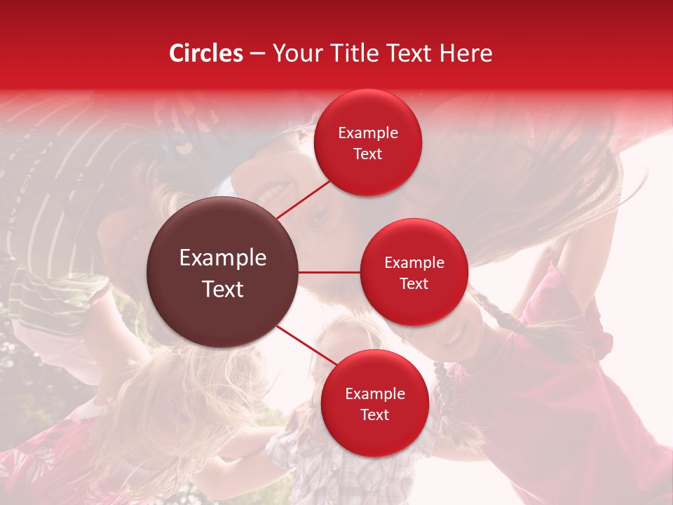 Lebensfroh Kopf Kind PowerPoint Template