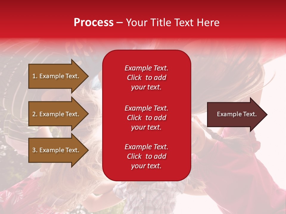 Lebensfroh Kopf Kind PowerPoint Template
