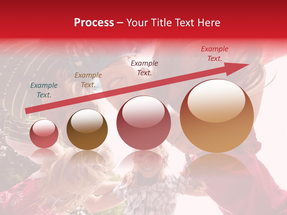 Lebensfroh Kopf Kind PowerPoint Template