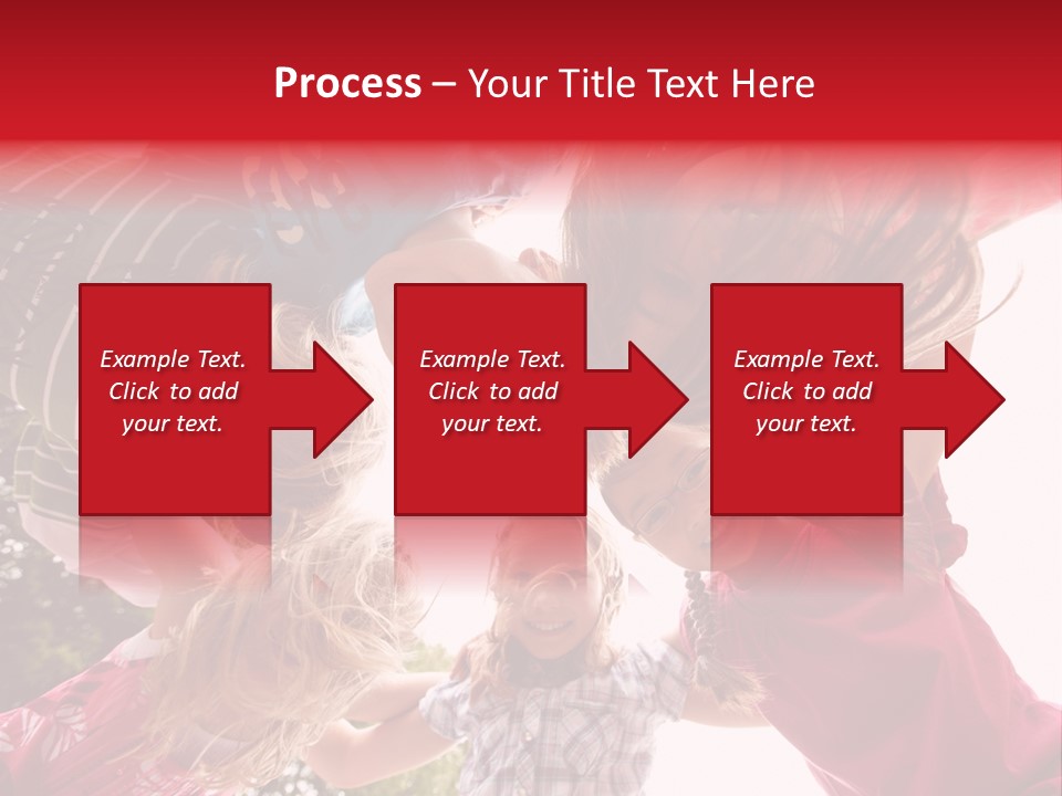 Lebensfroh Kopf Kind PowerPoint Template